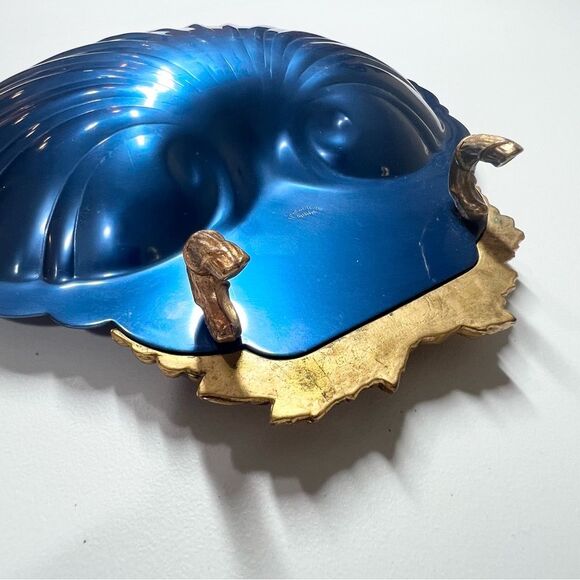 McClelland Barclay by Dodge Aluminum Shell Decorative Dish with Grape Clusters - Picture 6 of 15